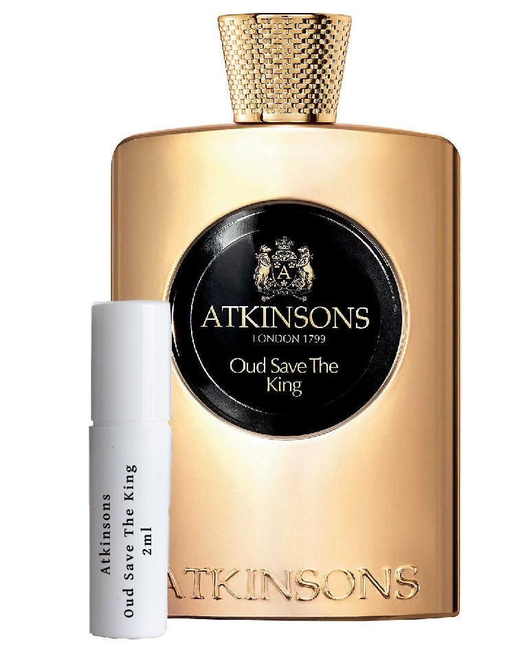 Amostras de Atkinsons Oud Save The King 2ml