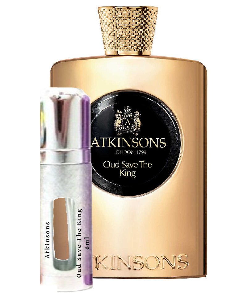 Frasco de amostra Atkinsons Oud Save The King 6ml