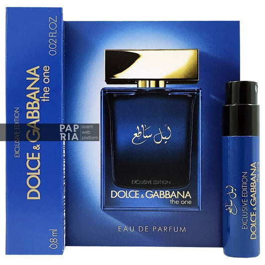 Dolce & Gabbana The One Luminous Night 0,8ml 0,02 fl. oz. amostra oficial de perfume