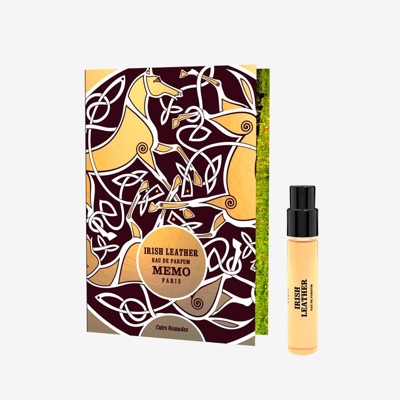 Amostra oficial do perfume Memo Irish Leather 1,5ml / 0,5 Fl. Oz.