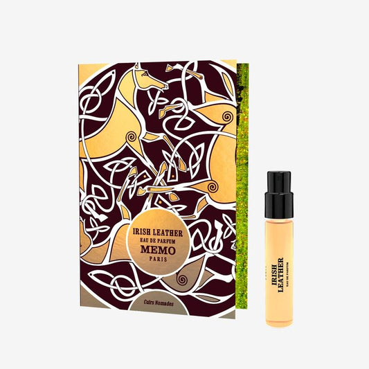 Amostra oficial do perfume Memo Irish Leather 1,5ml / 0,5 Fl. Oz.