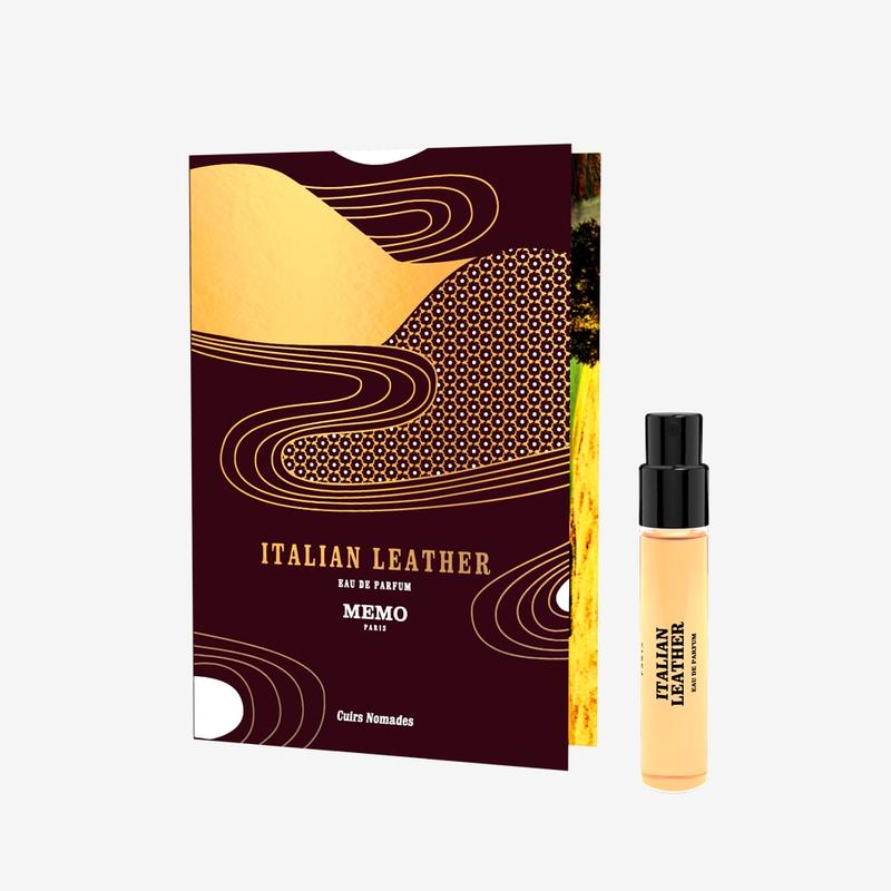 Amostra oficial de Memo Italian Leather 1,5ml / 0,5 Fl. Oz.