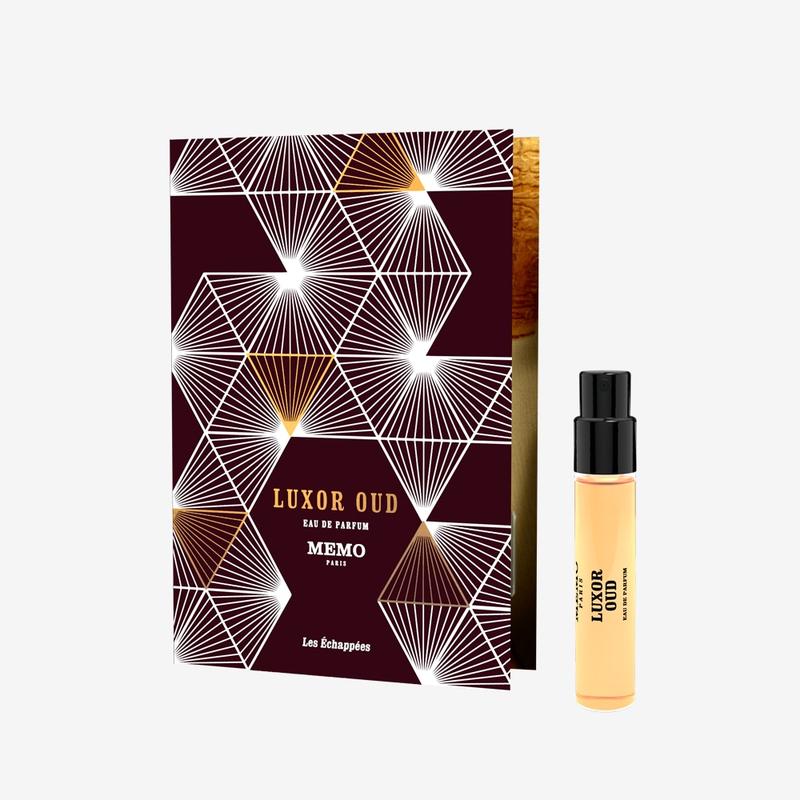 Amostra oficial Memo Luxor Oud 2ml 0,6 Fl. Oz.