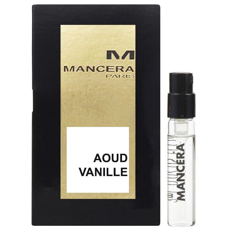 Mancera Aoud Baunilha 2ml 0.06 fl. onças. amostras oficiais de perfumes