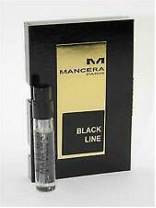 Amostra oficial de Mancera Black Line 2ml 0,07 fl. oz., Amostra oficial de perfume Mancera Black Line 2ml 0,06 fl. oz.