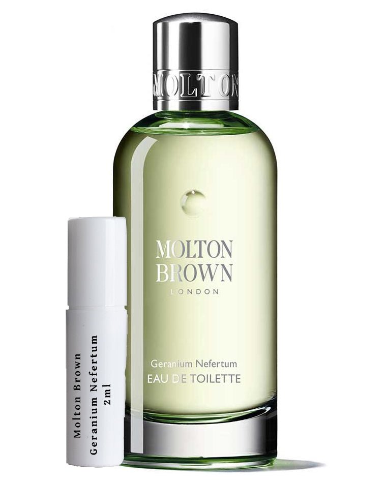 Amostras de Gerânio Nefertum Molton Brown 2ml
