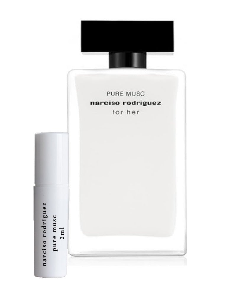 Amostra de perfume Narciso Rodriguez Pure Musc 2ml 0,06 fl. oz.