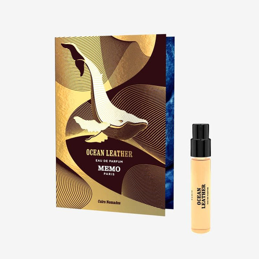 Amostra oficial de Memo Ocean Leather 1,5ml / 0,5 Fl. Oz.