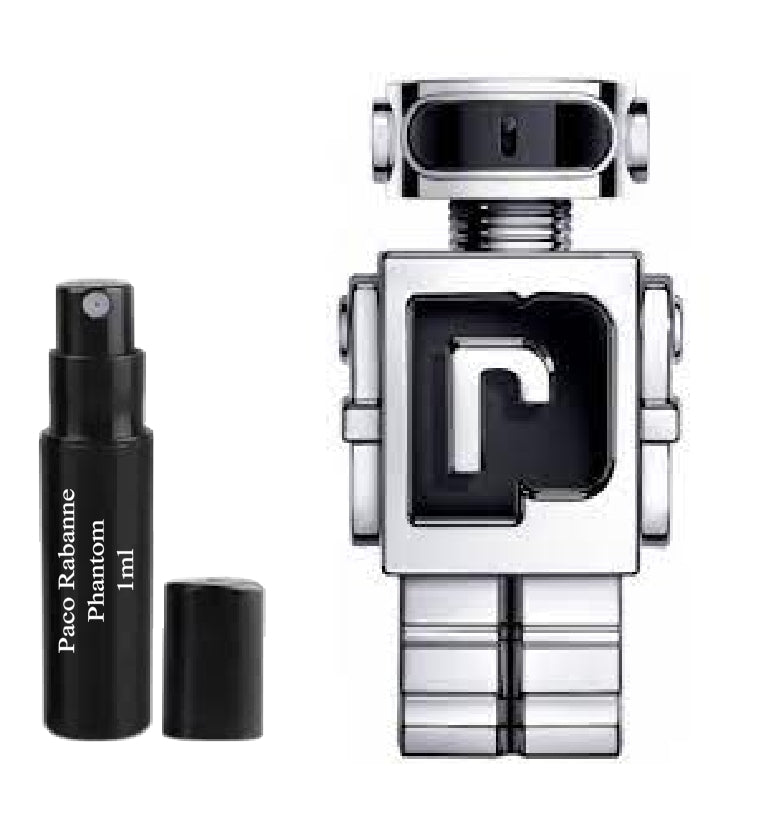 Amostra de perfume Phantom Paco Rabanne 1ml