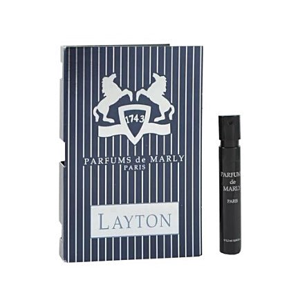 Amostra oficial do perfume Parfums De Marly Layton 1,5ml 0,05 fl. o.z.