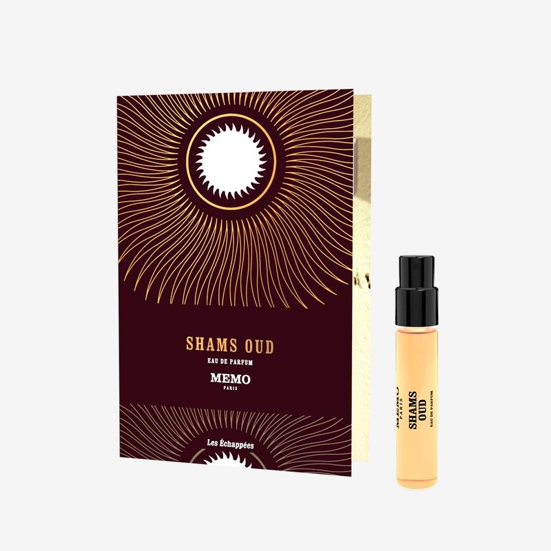 Amostra oficial de Memo Shams Oud 2ml / 0,6 Fl. Oz.