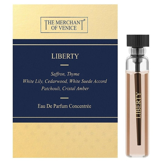The Merchant of Venice Liberty 2ml Amostra oficial de perfume, The Merchant of Venice Liberty 2ml 液量オンス公式香水サンプル, The Merchant of Venice Liberty 2ml официална парфюмна проба, The Merchant of Venice Liberty 2ml échantillon de parfum officiel, O Mercado