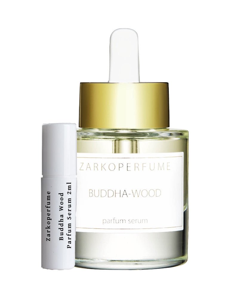 Amostras de Zarkoperfume Buddha Wood Parfum Serum 2ml