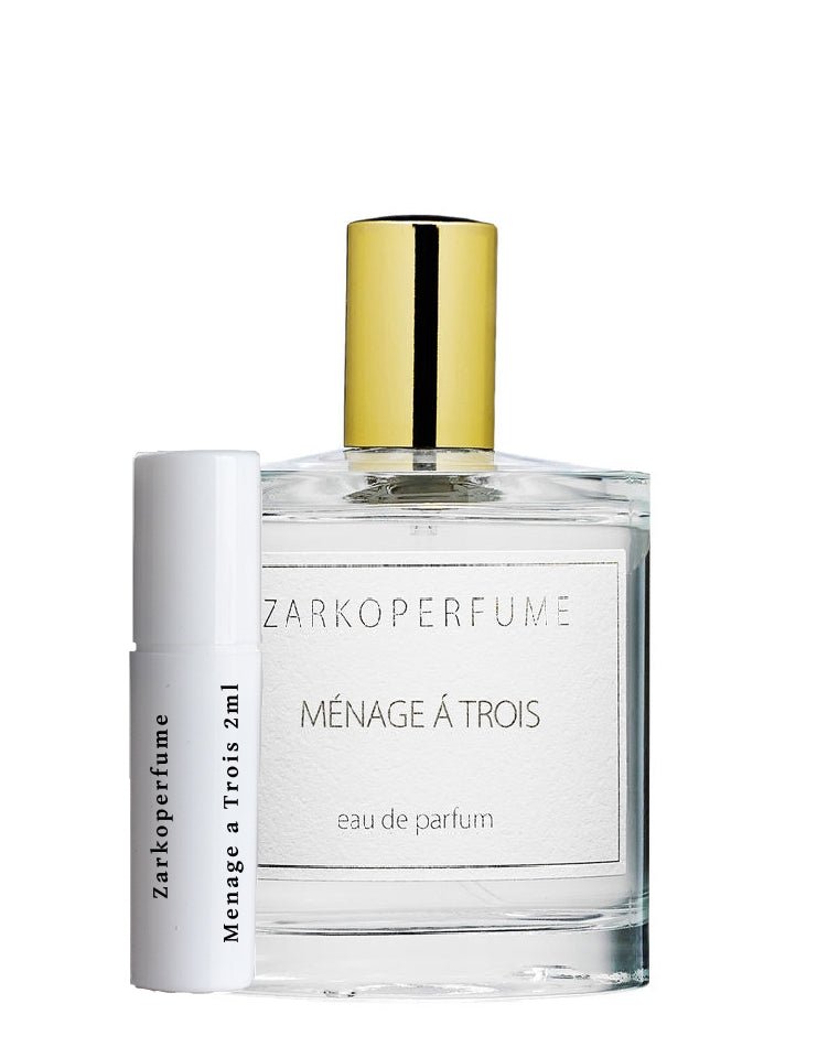 Frasco de amostra Zarkoperfume Menage A Trois 2ml