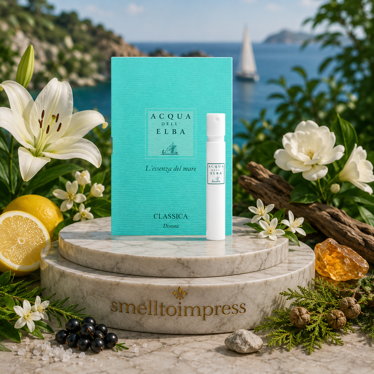 imagem de amostra oficial de perfume Acqua dell' Elba Classica Donna 1,2 ml 0,04 fl. oz