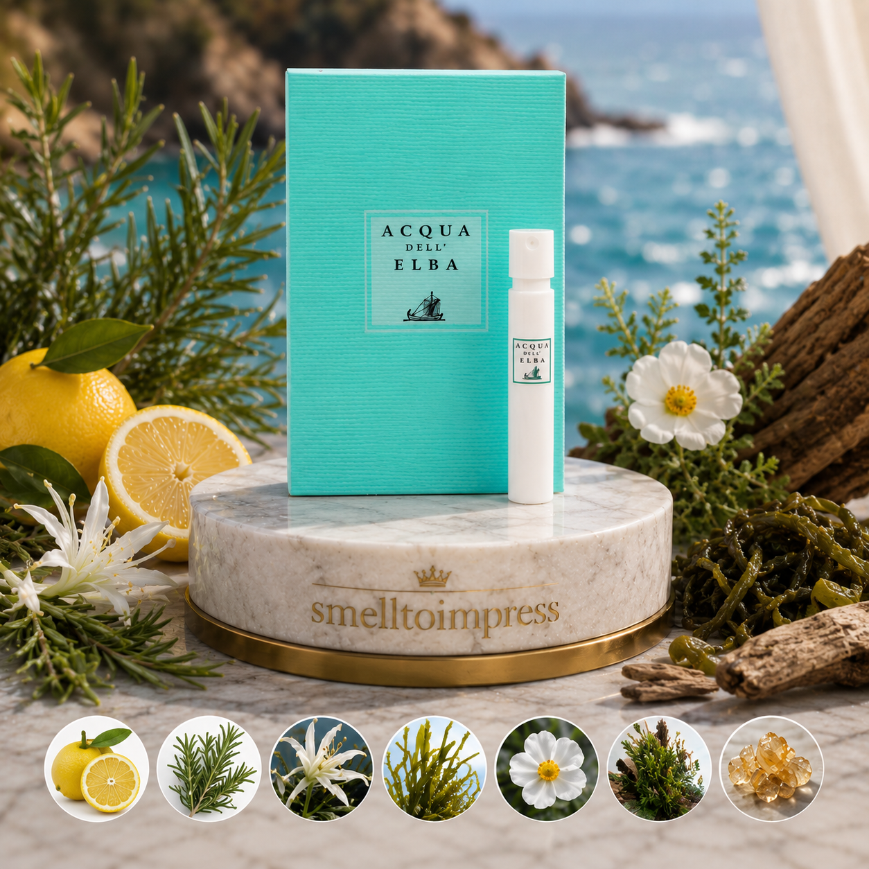 Acqua dell' Elba Home Mare amostra oficial de perfume 1,2 ml 0,04 fl. oz.
