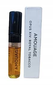 Amouage Opus XIV Royal Tobacco 2ml 0,06 oz amostra de perfume testador oficial de perfume