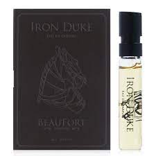 Amostras oficiais de perfume Beaufort Iron Duke 2ml 0,07 fl. oz.