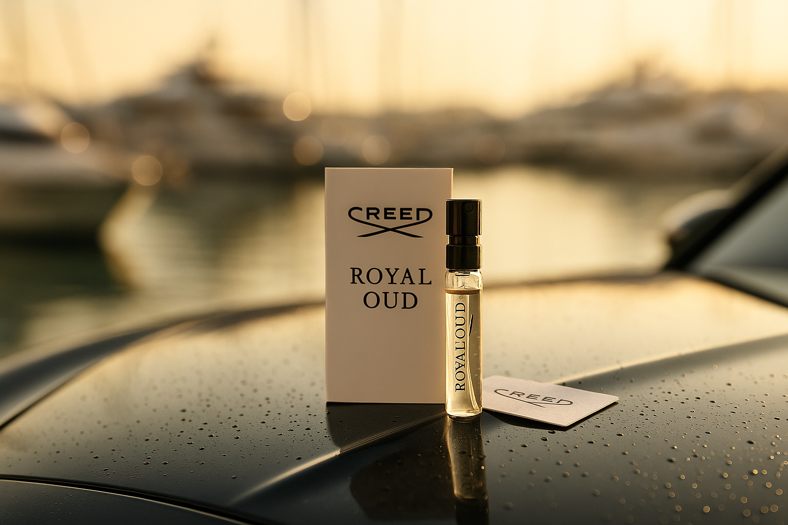 Creed Royal Oud edp 2ml 0,06 fl. oz. amostra oficial de perfume testador de perfume