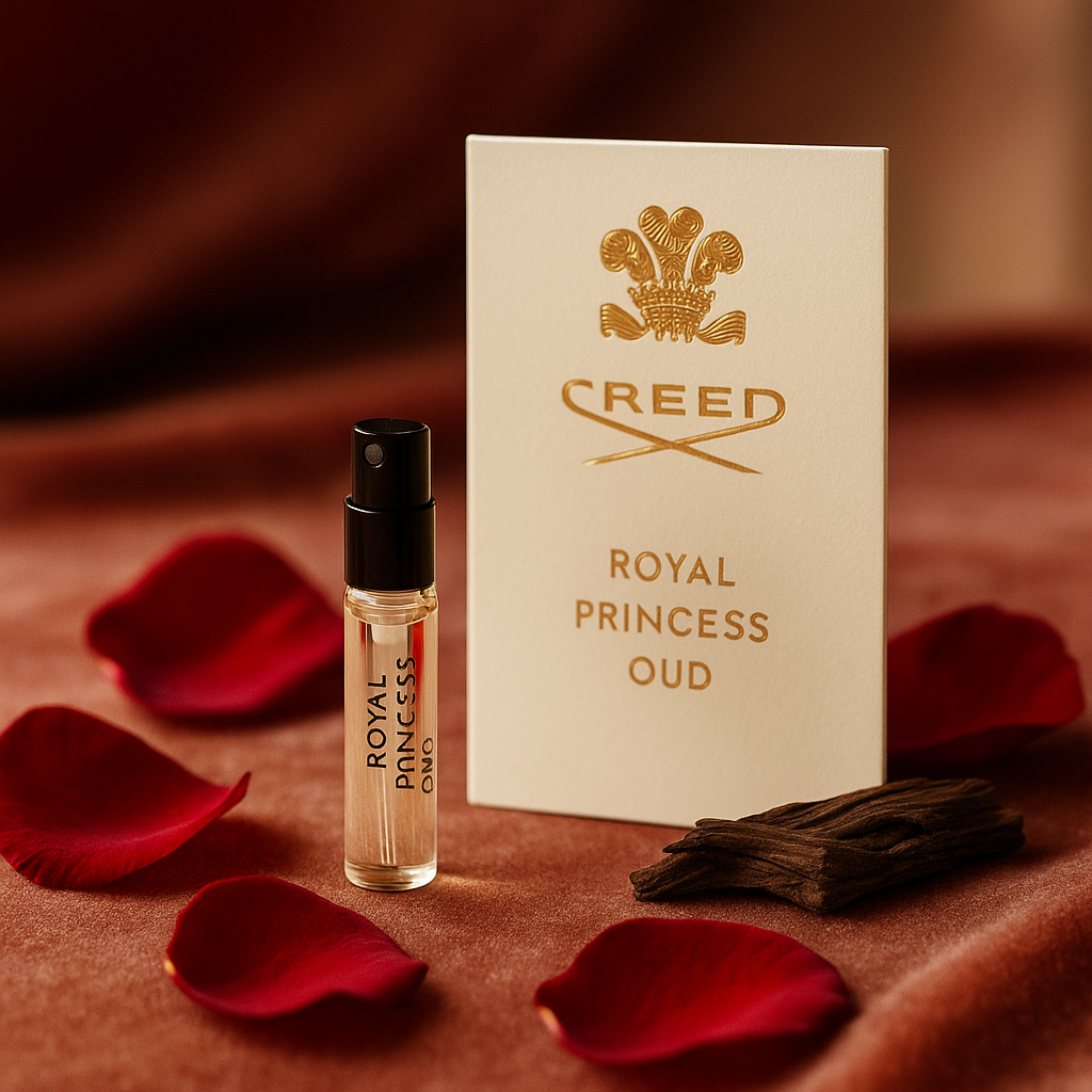 Creed Royal Princess Oud 2ml 0,06 fl. oz. amostra oficial de perfume testador de perfume