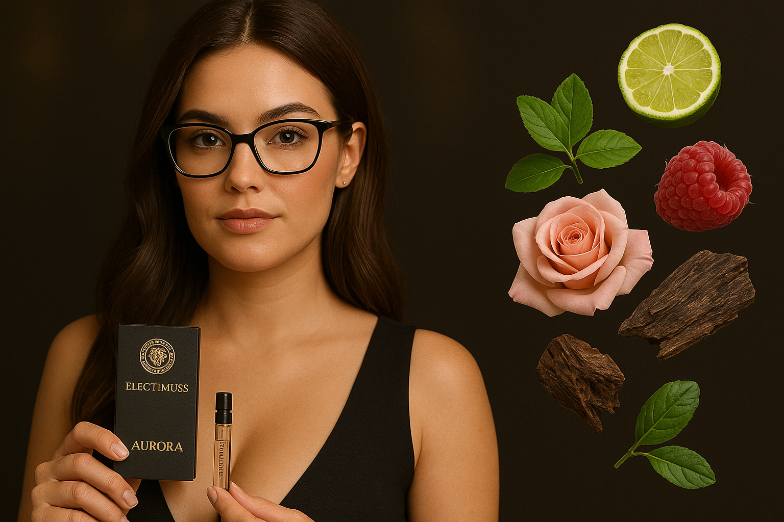 Amostra oficial do perfume Electimuss London Aurora 1,5ml 0,05 fl. oz.