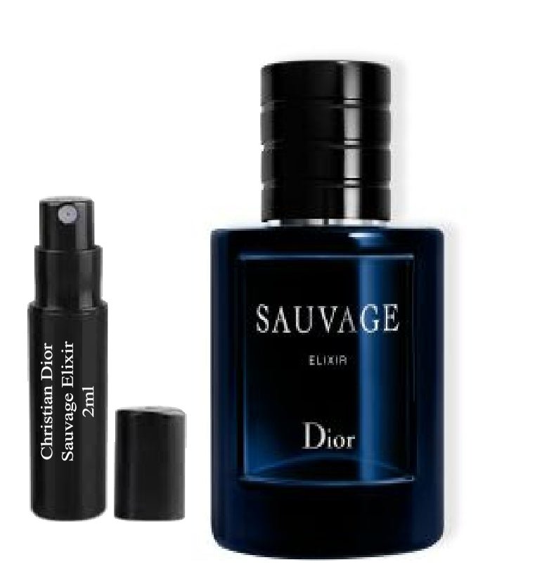 Christian Dior Sauvage Elixir Eau de Parfum amostra de perfume 2ml