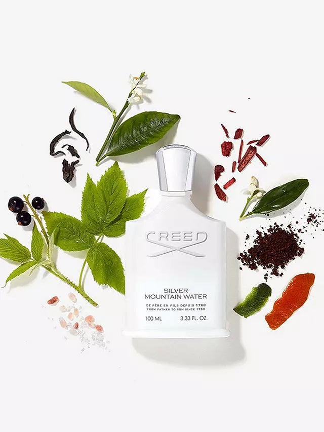 Creed Silver Mountain Water 1,7ml 0,0574 amostra oficial de perfume testador de perfume