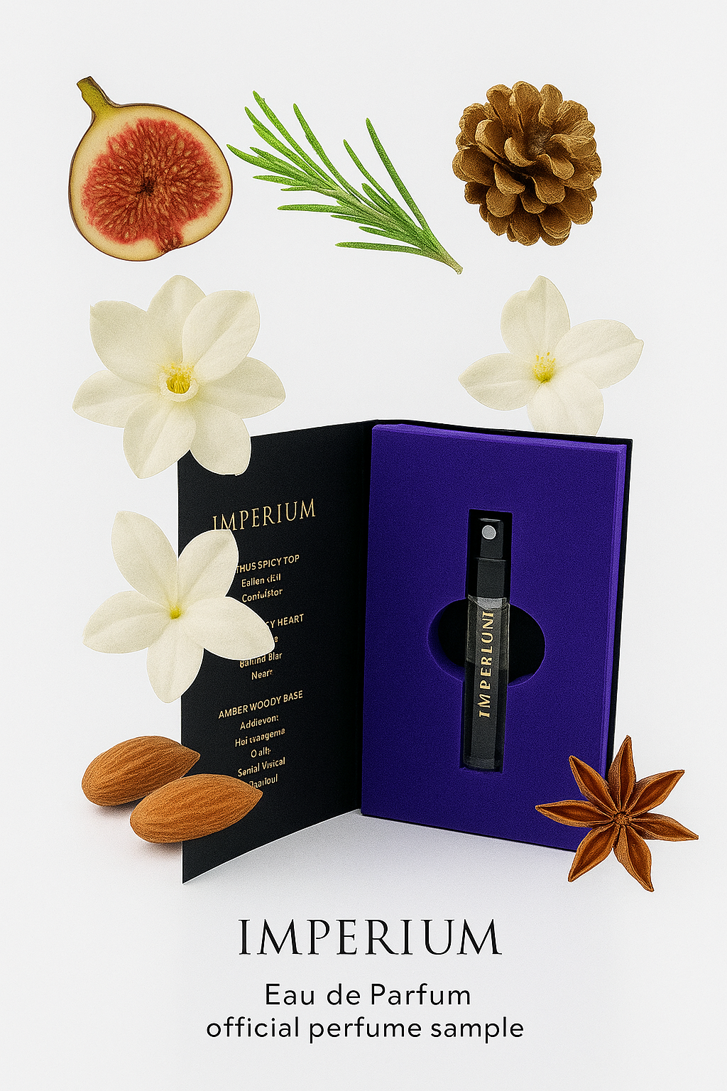 Amostra oficial do perfume Electimuss London Imperium 1,5ml 0,05 fl. oz.