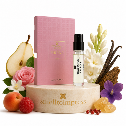 imagem da amostra oficial de perfume Fragrance Du Bois Sirene Privee 1,5 ml 0,05 fl. oz.