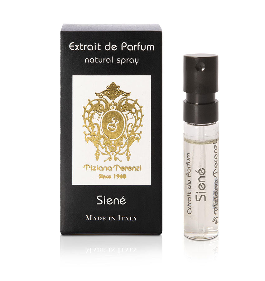 TIZIANA TERENZI Siene Extrait de parfum 0,05 OZ 1,5 ML amostra oficial de perfume testador de perfume