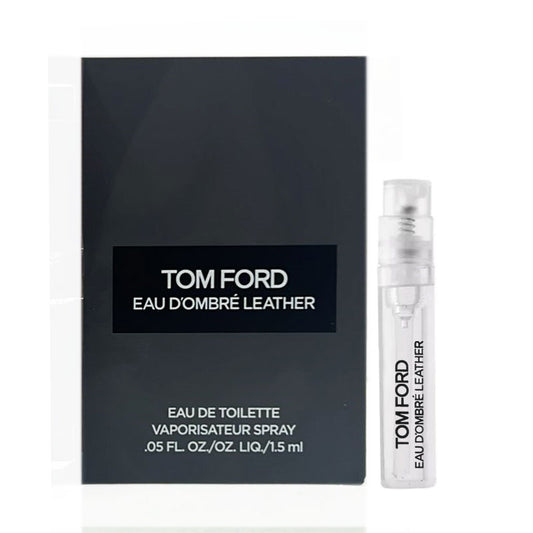 Amostra oficial do perfume Tom Ford Eau D’Ombre Leather 1,5ml