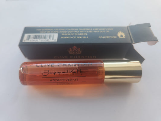 amostra oficial do perfume de Clive Christian Addictive Arts JUMP Up And KISS Me ECSTATIC 7,5ml 0,25 fl. oz.