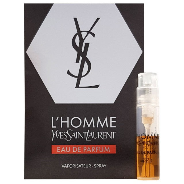 Yves Saint Laurent L'Homme Eau de Parfum 1,2ml 0,04 onças. amostra oficial de perfume