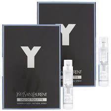 Yves Saint Laurent Y Eau de Toilette 1,2ml 0,04 onças. amostra oficial de perfume