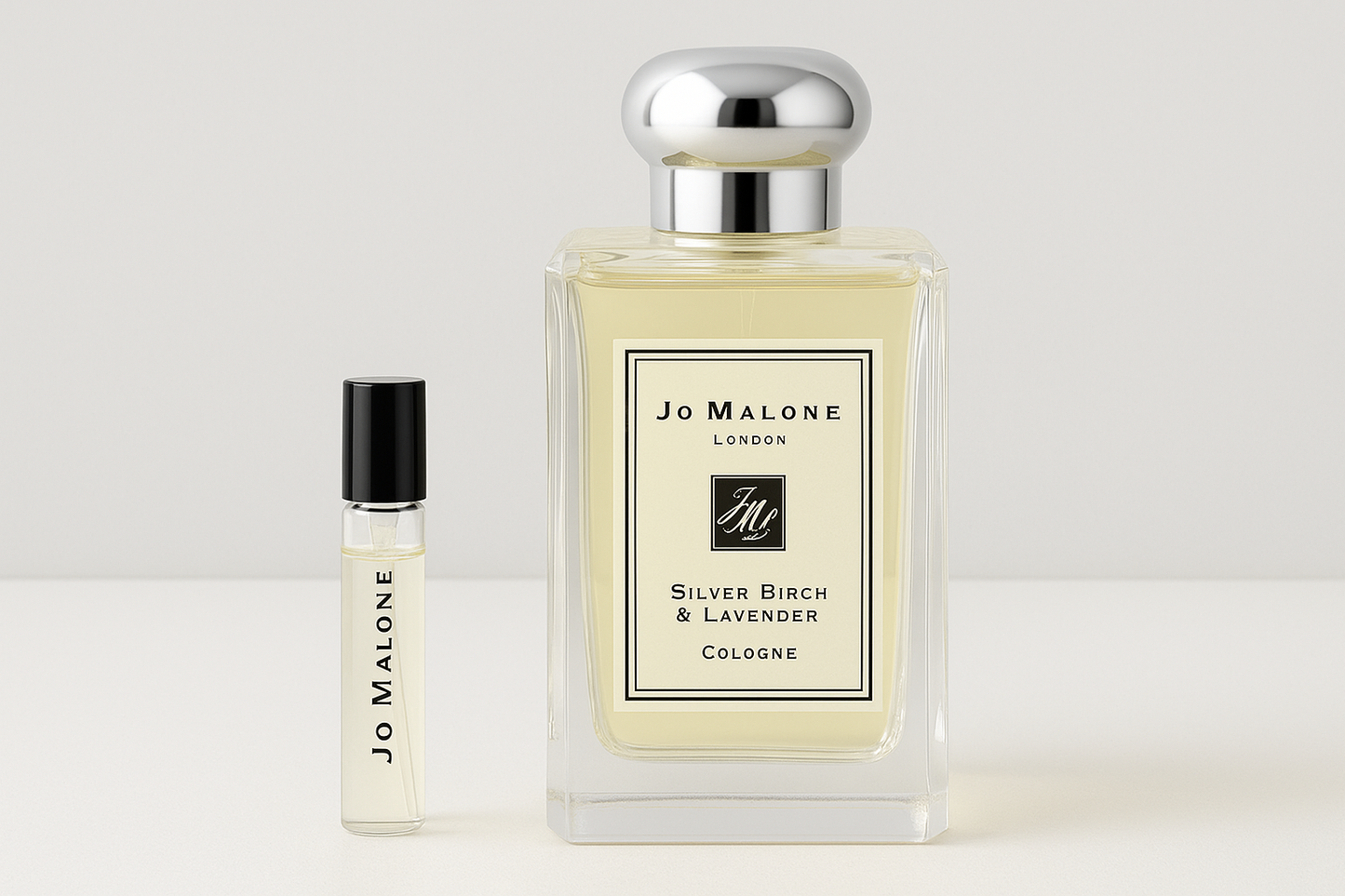 Amostras de perfume Jo Malone Silver Birch & Lavender Cologne