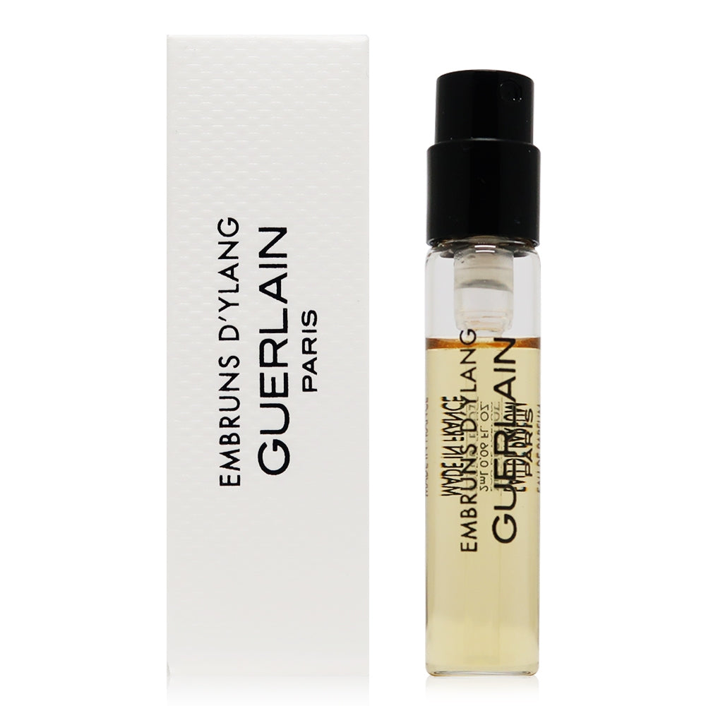 amostra oficial do perfume Guerlain Embruns d'Ylang testador de fragrância 2ml 0,06 fl. onças