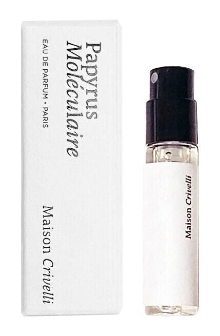 amostra oficial do perfume Maison Crivelli Papyrus Moleculaire 1,5ml 0,05 fl.oz.