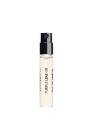 amostra oficial de perfume Roos & Roos Purple Leather 2ml 0,60 oz. testador de perfume