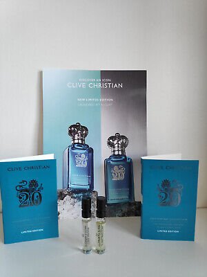 Amostra oficial do perfume Clive Christian 20 Iconic Feminine Limited Edition 2 ML