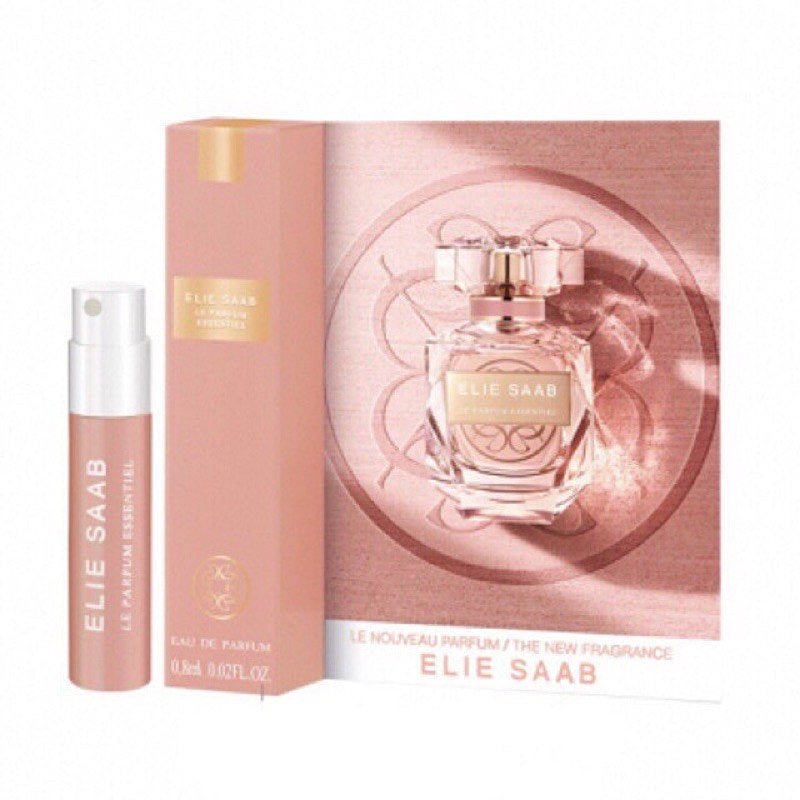Elie Saab Le Parfum Essentiel 0,8 ml 0,03 fl.oz échantillon de parfum officiel, Elie Saab Le Parfum Essentiel 0,8 ml 0,03 fl.oz virallinen hajuvesinäyte, Elie Saab Le Parfum Essentiel 0,8 ml 0,03 fl.oz oficjalna próbka perfum, Elie Saab Le Parfum Ess