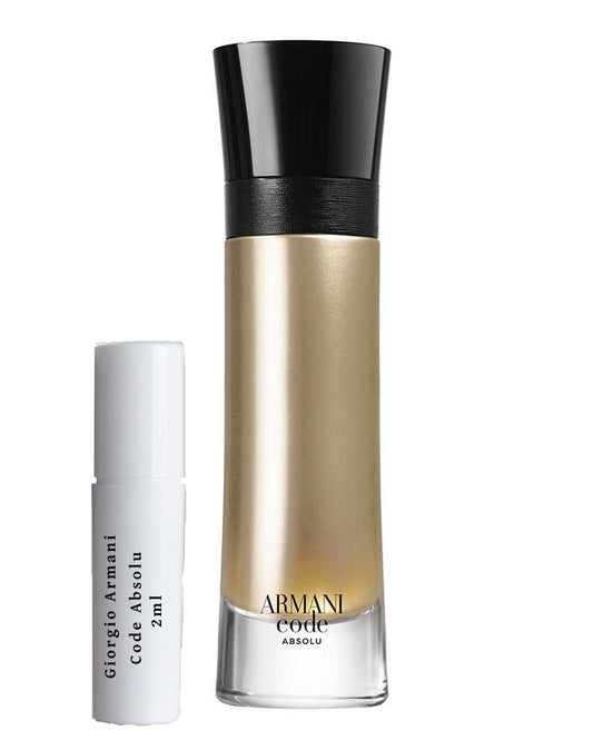 GIORGIO ARMANI Armani Code Absolu amostras 2ml