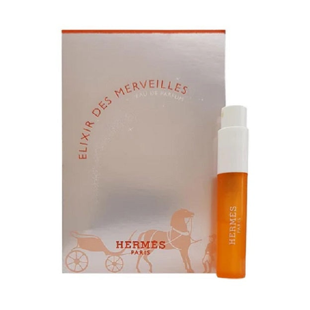 Hermes Elixir Des Merveilles 2ml 0,06 fl. onças. amostra oficial de perfume
