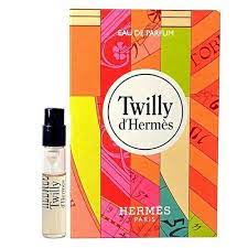 Amostras oficiais de perfumes Hermes Twilly d'Hermes 2ml 0,06 fl.oz.