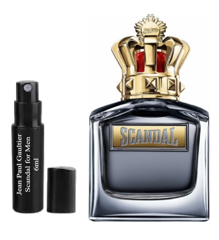 Jean Paul Gaultier Escândalo para Homens 6ml 0,20 fl. o.z. amostra de perfume, Jean Paul Gaultier Scandal for Men 6ml 0.20 fl. o.z. 官方香水样品, Mostră de parfum Jean Paul Gaultier Scandal for Men 6ml 0.20 fl. oz,