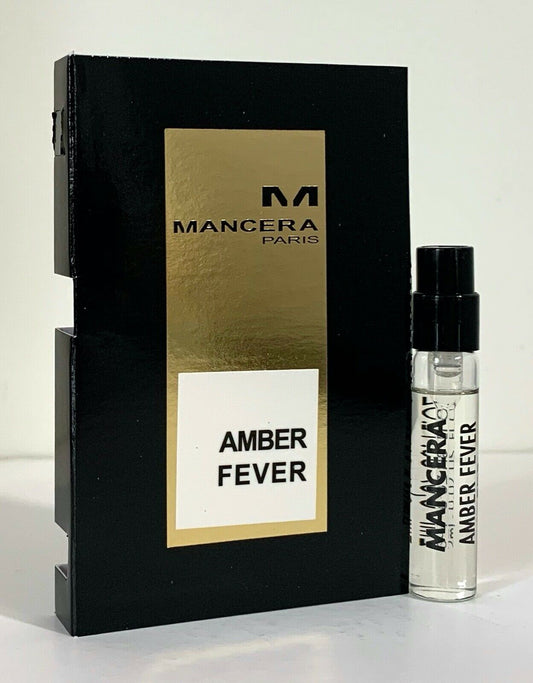 Amostra oficial de perfume Mancera Amber Fever 2ml 0,06 fl. oz., Amostra oficial de perfume Mancera Amber Fever 2ml 0,06 fl. oz.