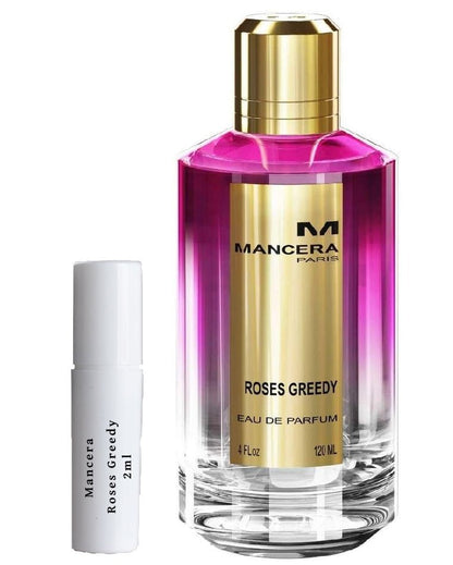 Amostra de fragrância Mancera Roses Greedy 2ml
