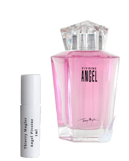 Frasco de spray Mugler Angel Pivoine 1ml
