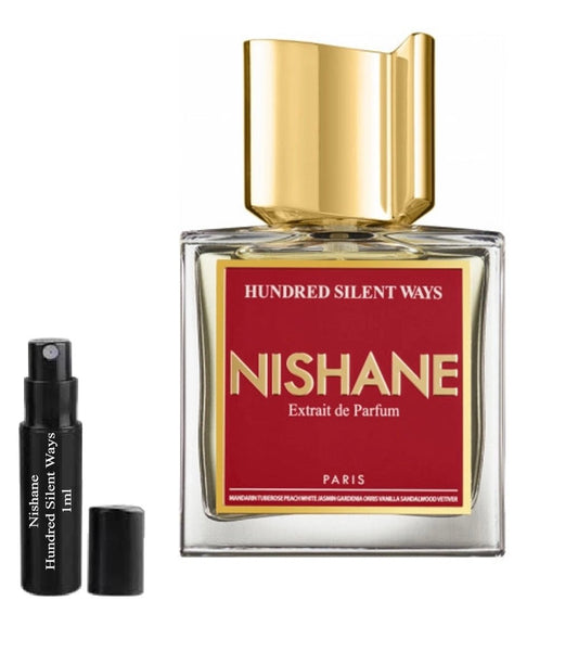 Amostra de perfume Nishane Hundred Silent Ways 1ml 0,03 fl. oz., Amostra de perfume Nishane Hundred Silent Ways 1ml 0,03 fl. oz., Amostra de perfume Nishane Hundred Silent Ways 1ml 0,03 fl. oz., Amostra de perfume Nishane Hundred Silent Ways 1ml 0,03
