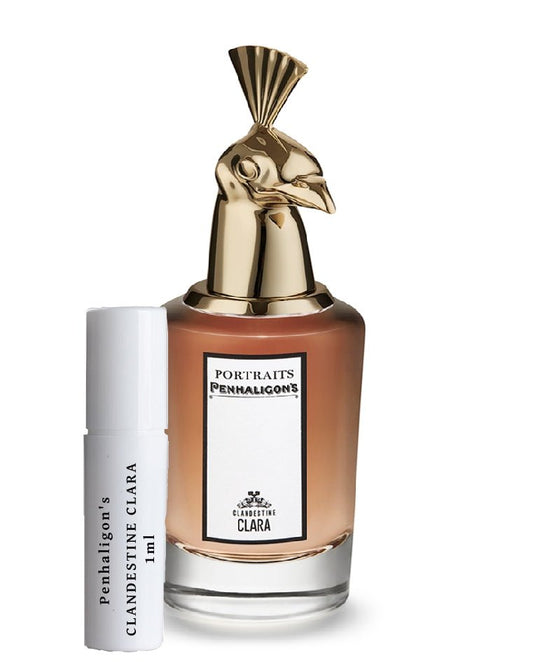 Frasco de amostra de Clara Clandestina de Penhaligon 1ml