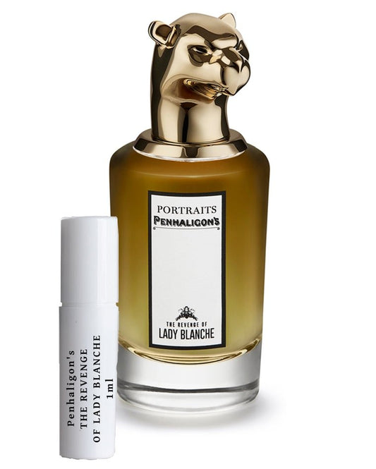 Frasco de 1ml de A VINGANÇA DE LADY BLANCHE da Penhaligon